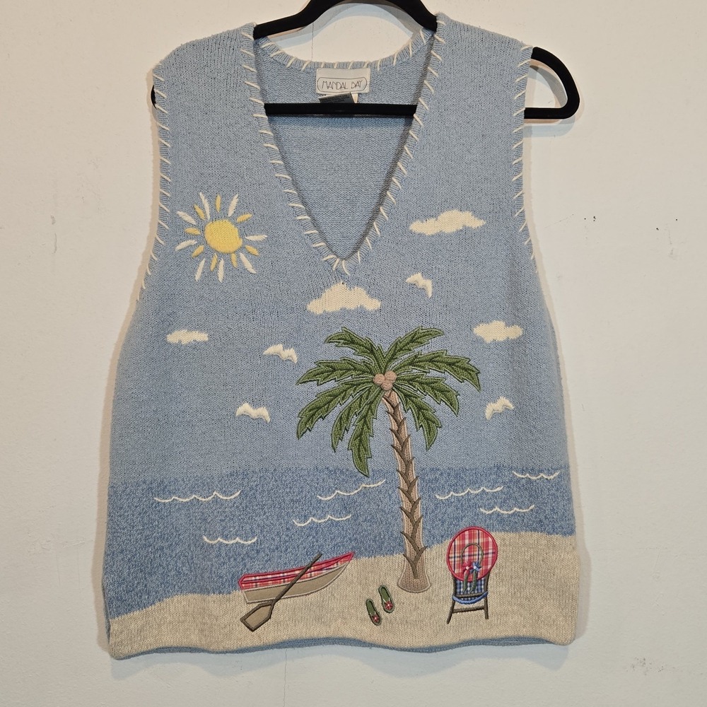 Mandal Bay Vest Ramie Cotton Linen S/P